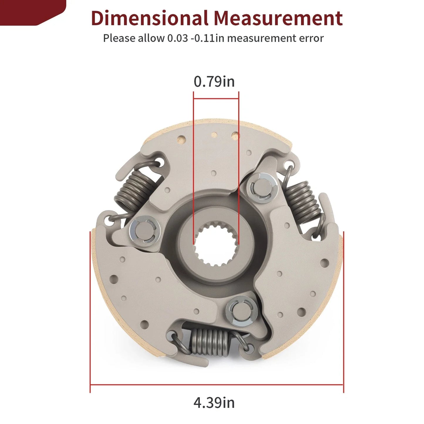 Wet Clutch Centrifugal Carrier for Suzuki QuadRunner LT-F4WD LT-F4WDW (1997–1998)
