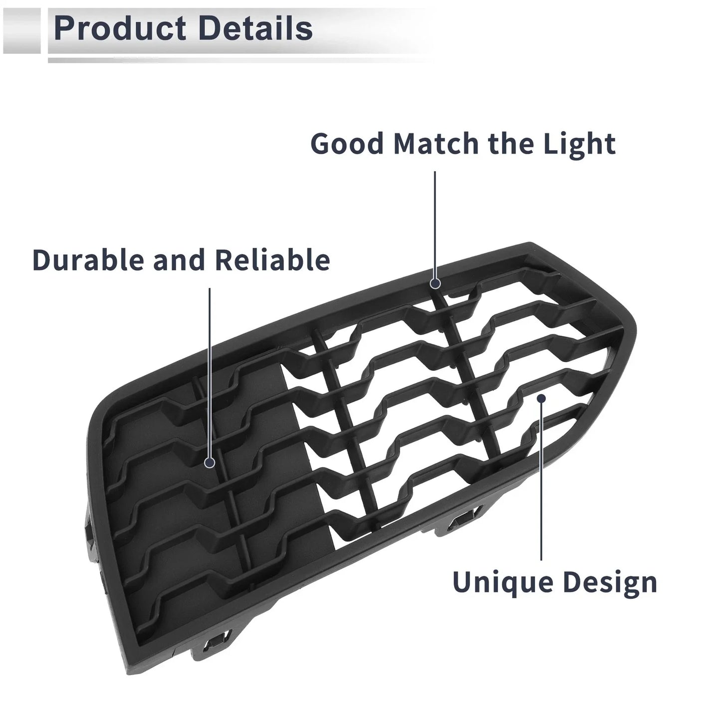 1pc Right Front Fog Light Grill for BMW 2 Series F22 (2012-2017)