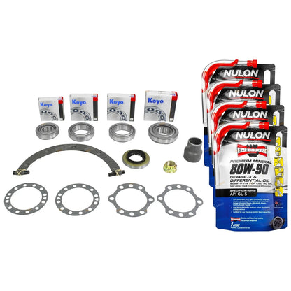 Rear Diff Rebuild + Oil for Toyota Landcruiser (1992–2002)