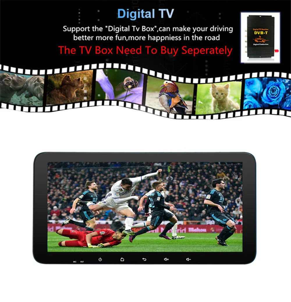 10.33" Android 13 Stereo GPS for RAM 1500 2500 3500 4500 5500 (2013-2018)