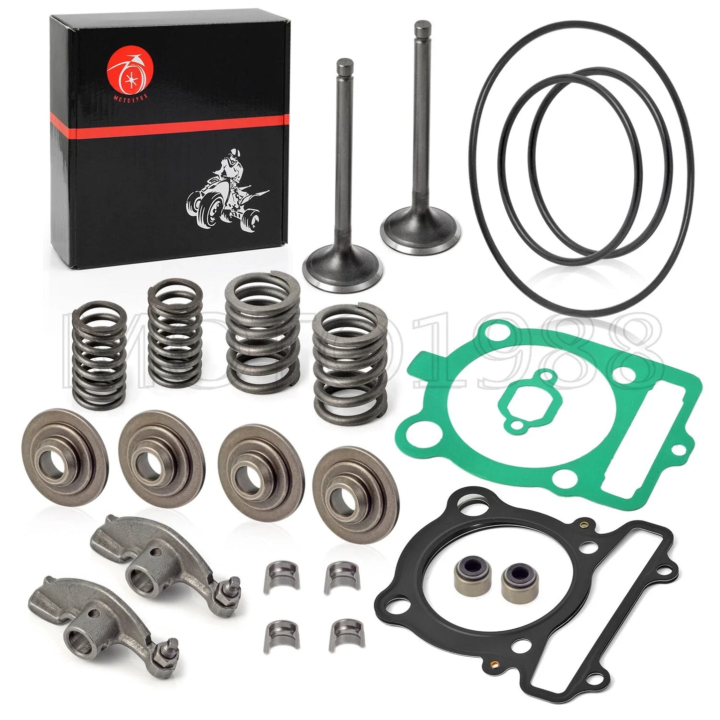 Rocker Arm & Intake Exhaust Valve Kit for YAMAHA Big Bear 400 (2001–2012)