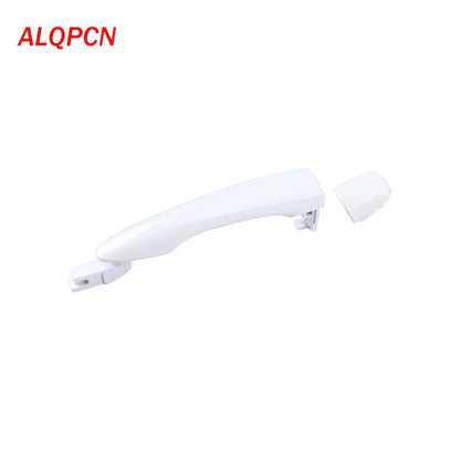 White Outer Door Handle No Key Hole for Nissan Navara D23 NP300 (2015-2022)