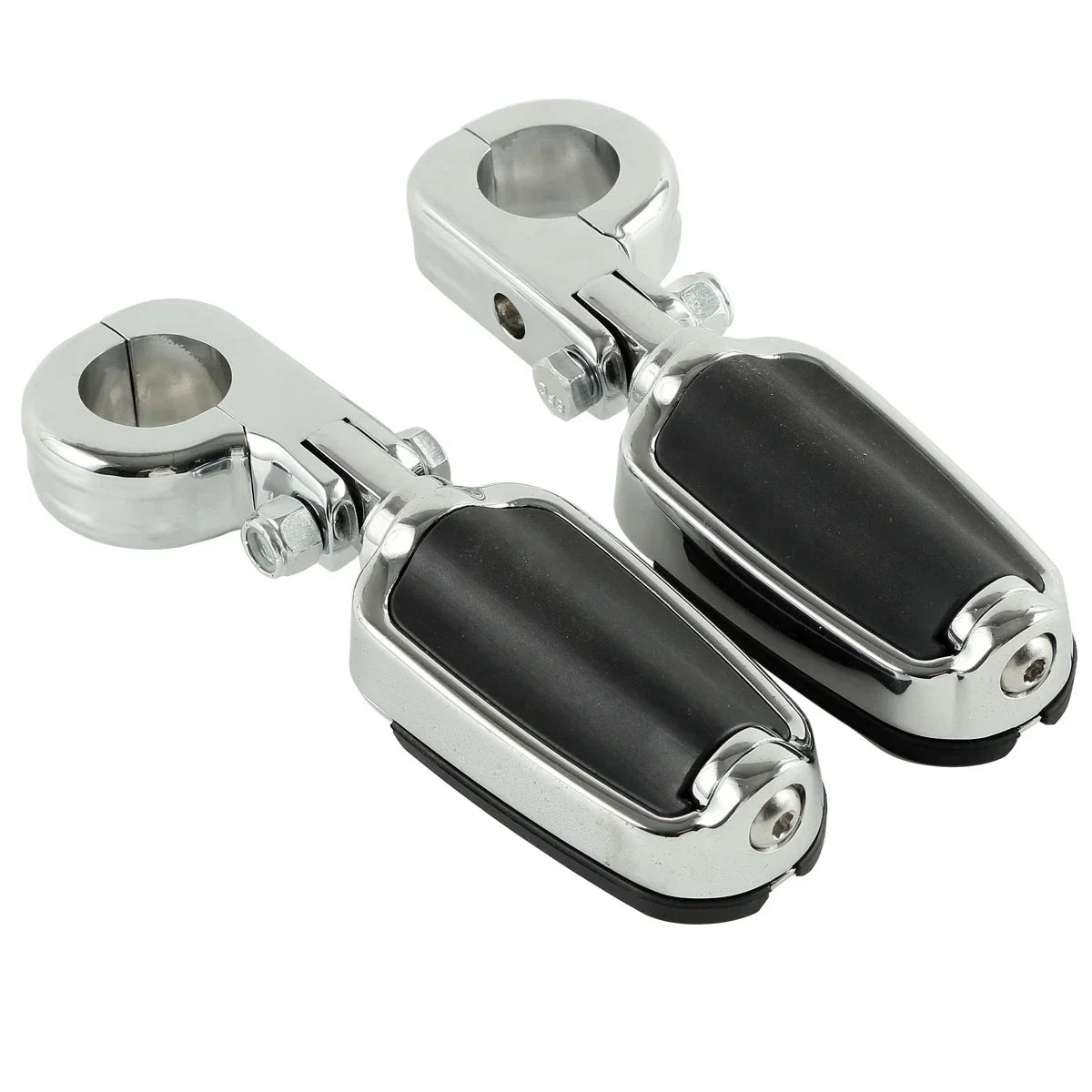 Engine Guard 1 1/4" Footrests Pegs Mount for Harley Softail Slipstream