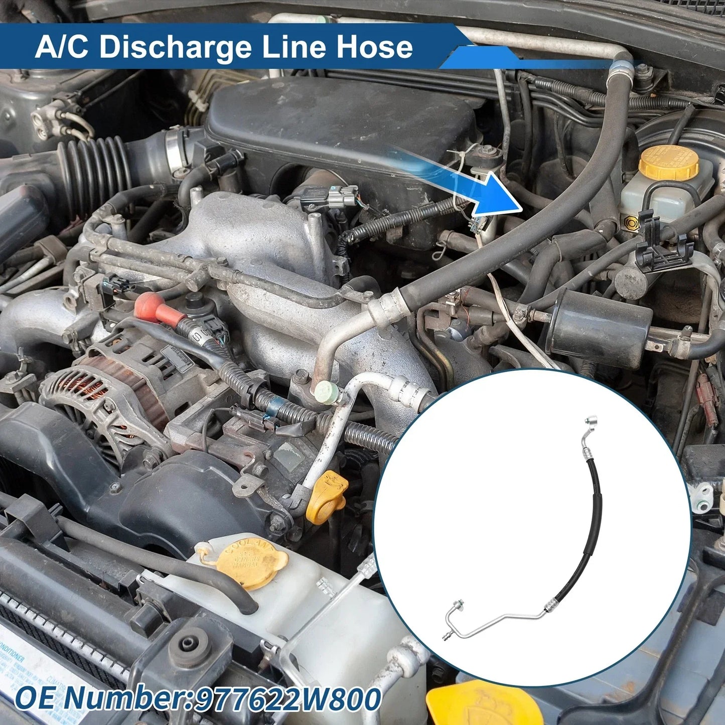 A/C Refrigerant Liquid Hose for Hyundai Santa Fe (2013-2018)