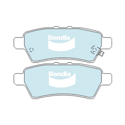 Rear Disc Brake Pads Set for Nissan Navara D40 (2005-2015)