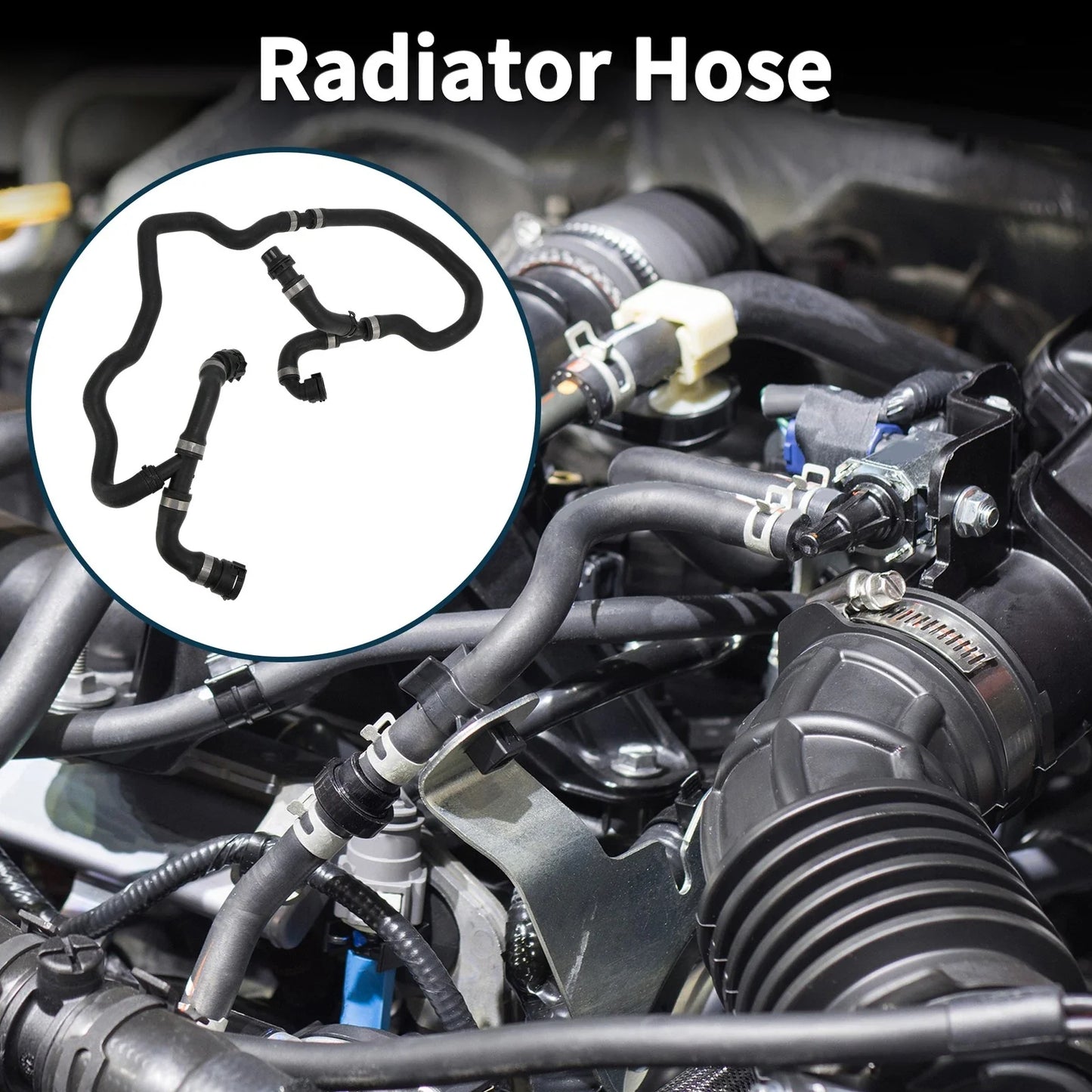 Radiator Hose & Heater Hose for BMW 525Li (2008 - 2010) Coolant Hose