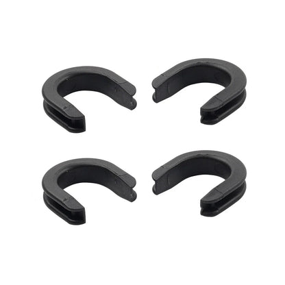 Rear Sissy Bar Luggage Rack Side Mounting Grommets for Harley
