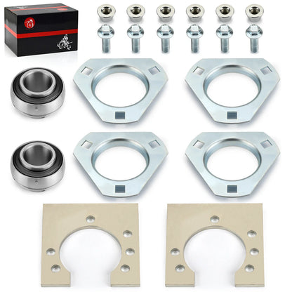 Live Axle Bearing Kit (3-Hole) for Go-Kart Bikes/Trikes