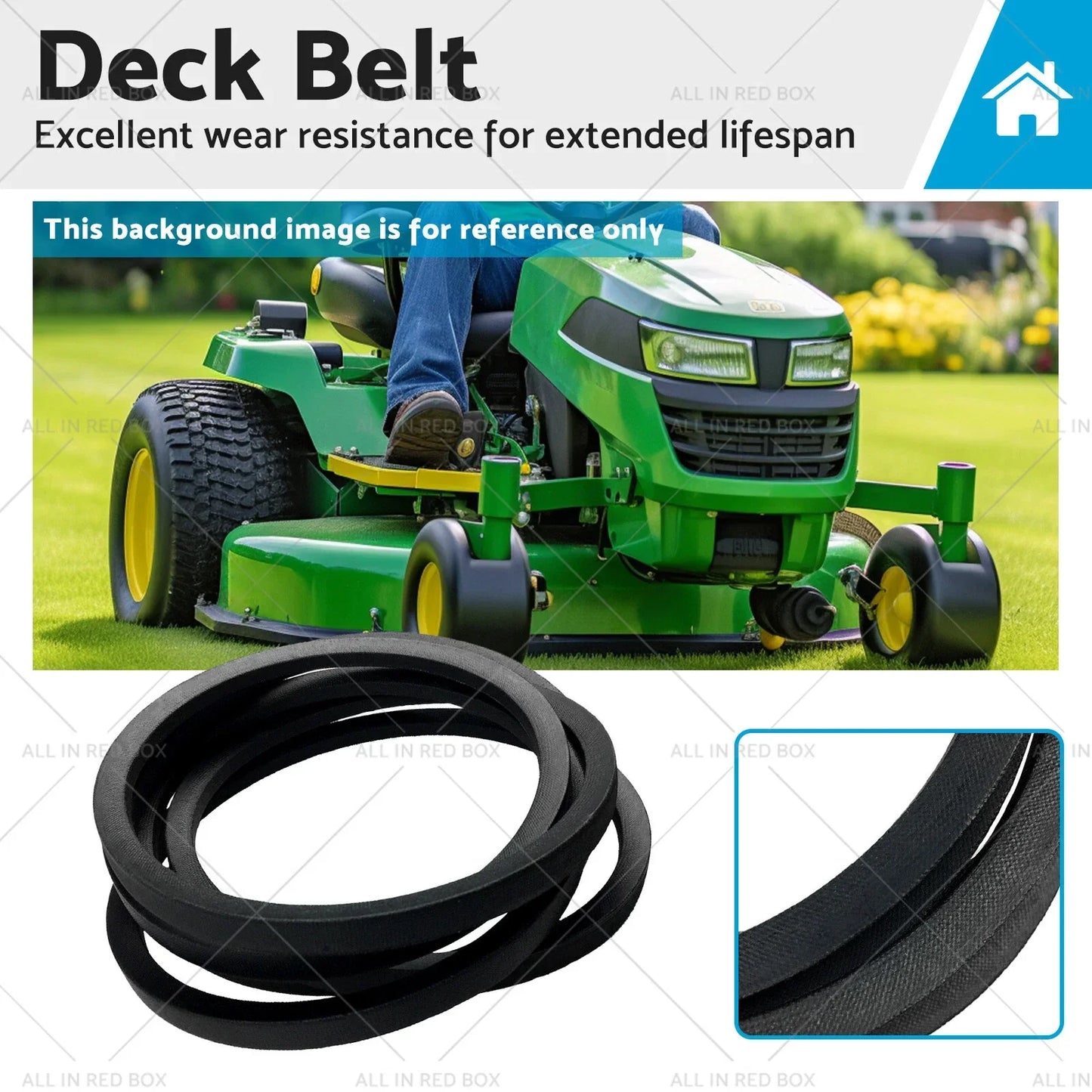Replacement Belt for John Deere 39, 47, 210, 212, 214, 216, 316, 318, 322