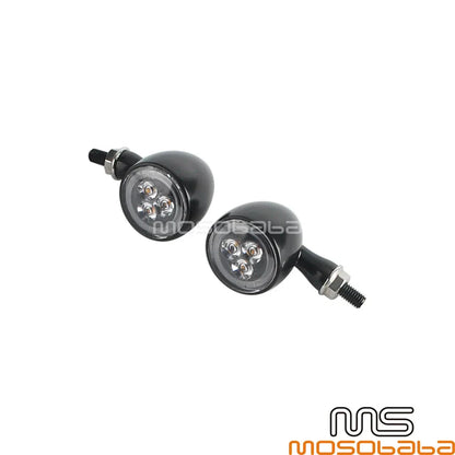 LED Tail Brake Turn Signal Light Indicator Lamp Clear Lens for Harley