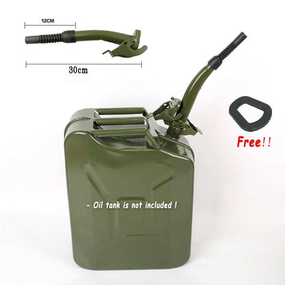 Can Spout Nozzle Oil Pipe Army Green for Vehicle