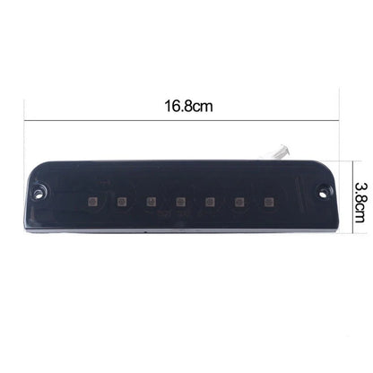 Third Brake Light for 1997-2006 Jeep Wrangler TJ Red LED Tail Lamp