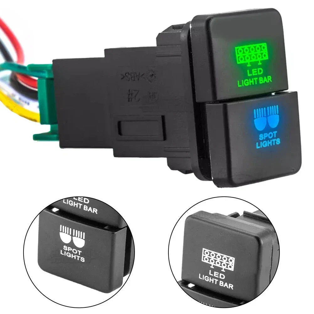 Dual Push Switch for Toyota Tacoma