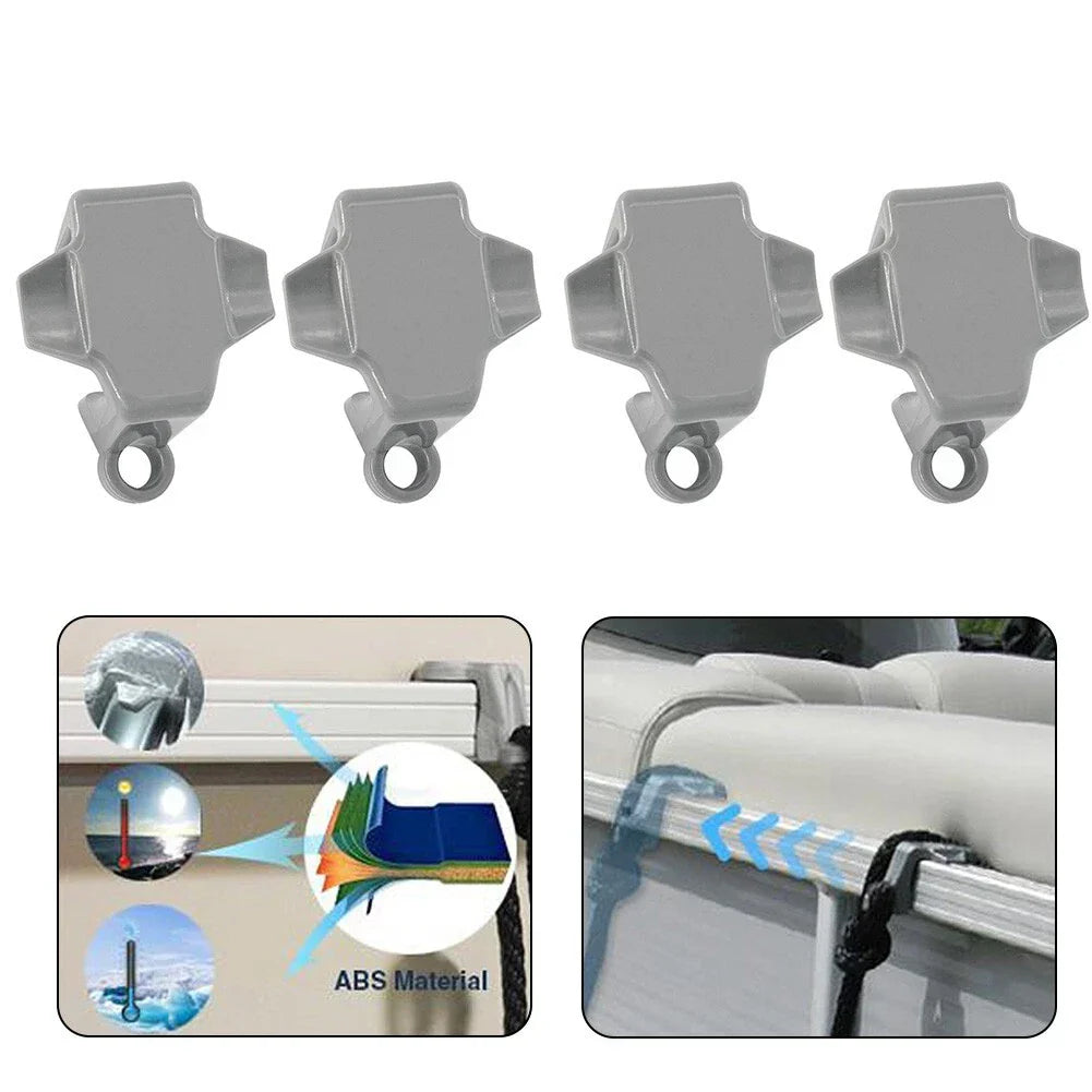 2 x Boat Square Rail Fender Adjusters for Bumper Fender Clips CS