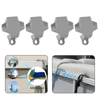 2 x Boat Square Rail Fender Adjusters for Bumper Fender Clips CS