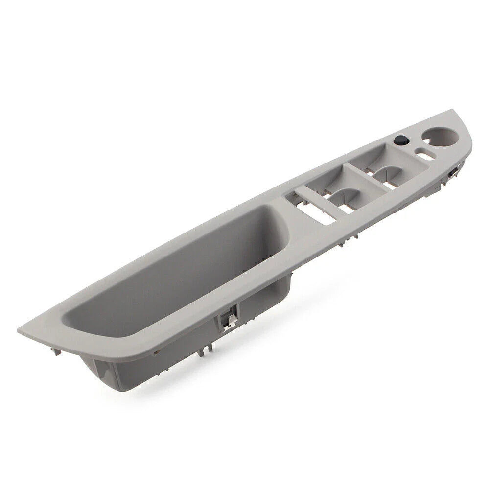 Inner Door Handle Trim Cover for BMW X5 X6 E70 LHD ABS Grey (2007-2013)