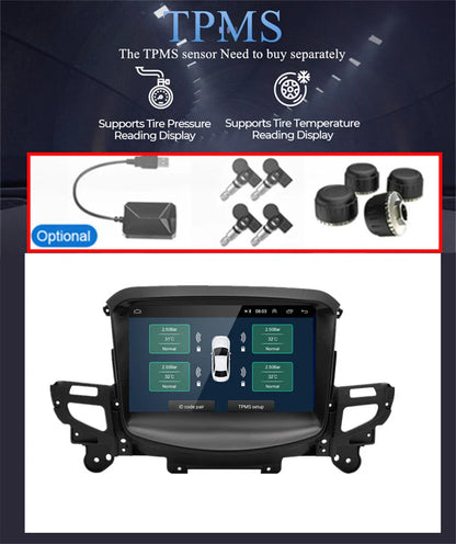 9" Android 14 Stereo Radio GPS Navi for Holden Commodore (2013-2017)