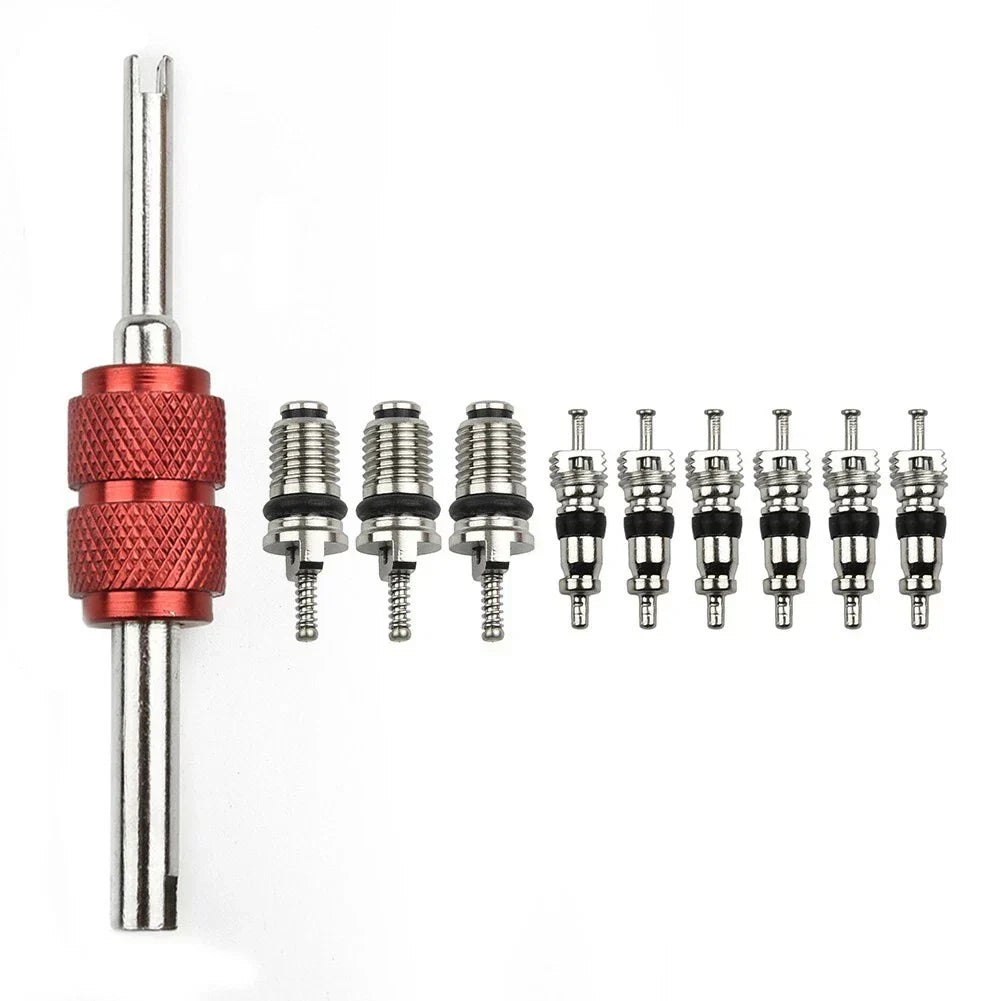 Valve Core R134A High & Low Pressure Quick Remover Install Tool HVAC