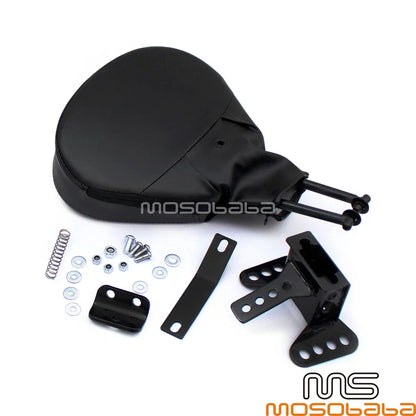 Black Backrest Pad Bracket for Harley Touring FLH Street Glide (2009-2023)