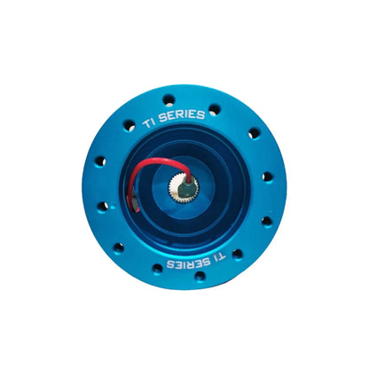 Blue Aluminium Steering Adapter for Toyota Corolla, Corona, Hilux (88-05)
