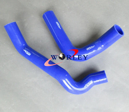 BLUE Silicone Radiator Hose Kit for Holden HK HT HG (1968-1971)