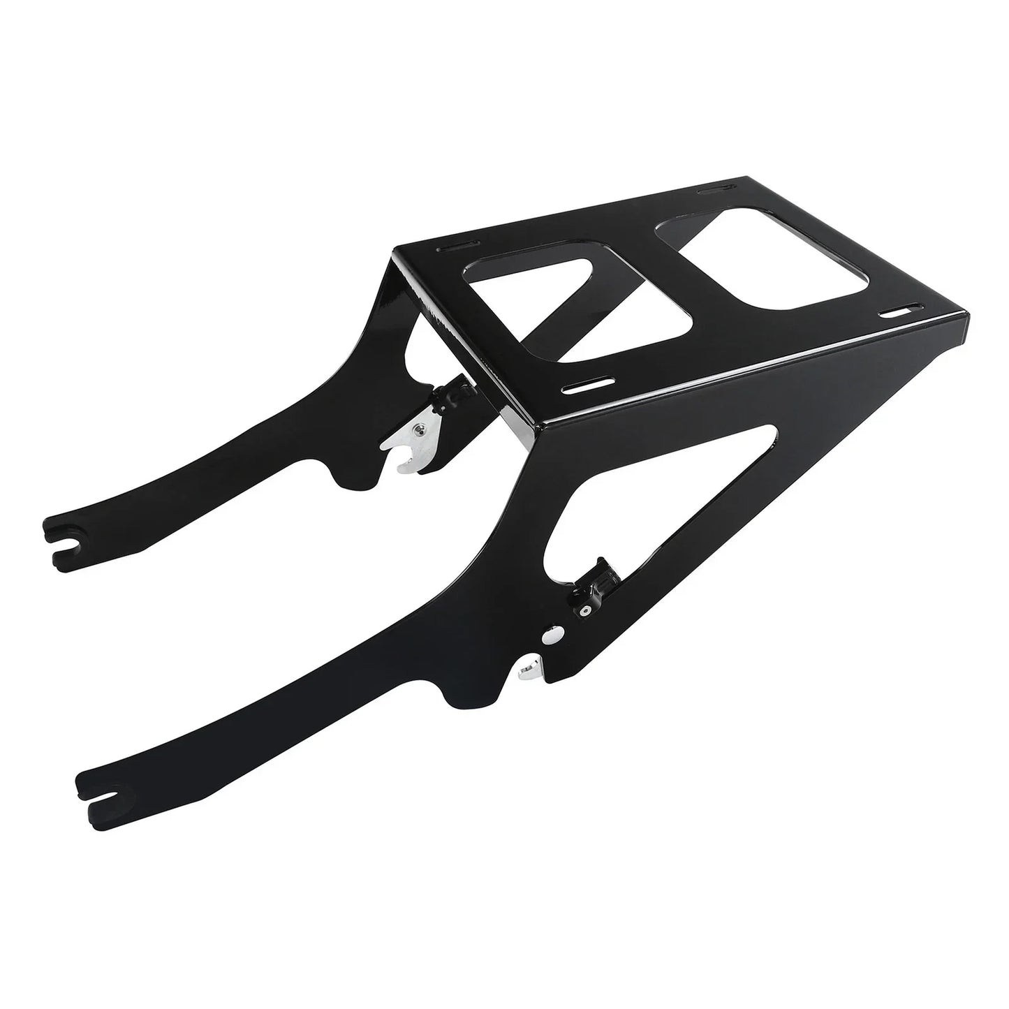 Black 2-Up Mounting Rack for Harley Heritage Classic FLHCS Deluxe (2018-2025)
