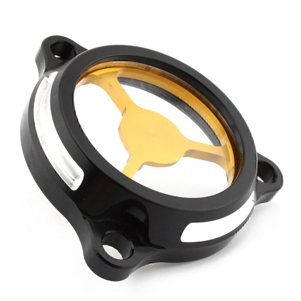 Clear Engine Oil Filter Cover for SUZUKI DRZ400 400S 400SM 400E