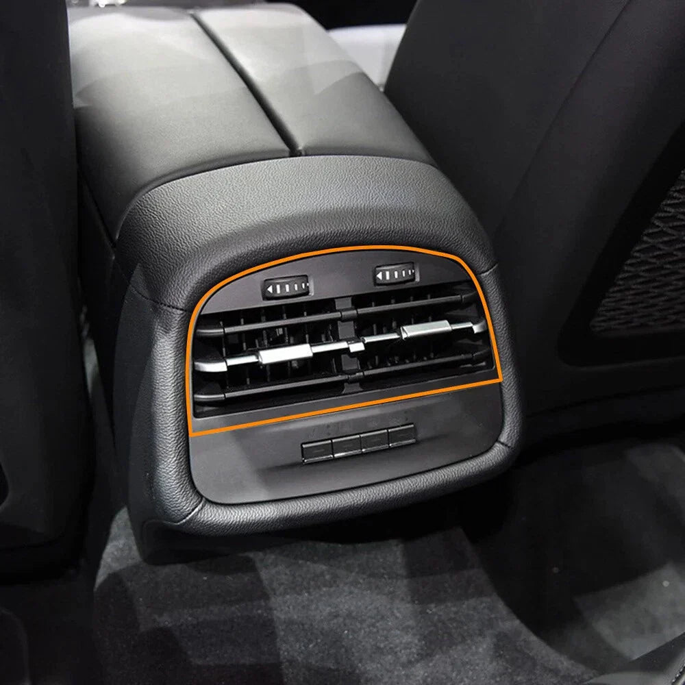 Rear Center Console Air Outlet Vent Grille Cover for Maserati Ghibli (2014-2020)