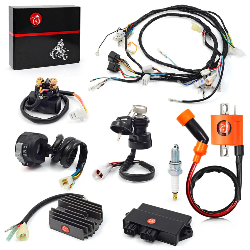 Ignition Coil CDI Regulator Wire Harness for Yamaha Warrior 350 YFM350X (1997–2001)