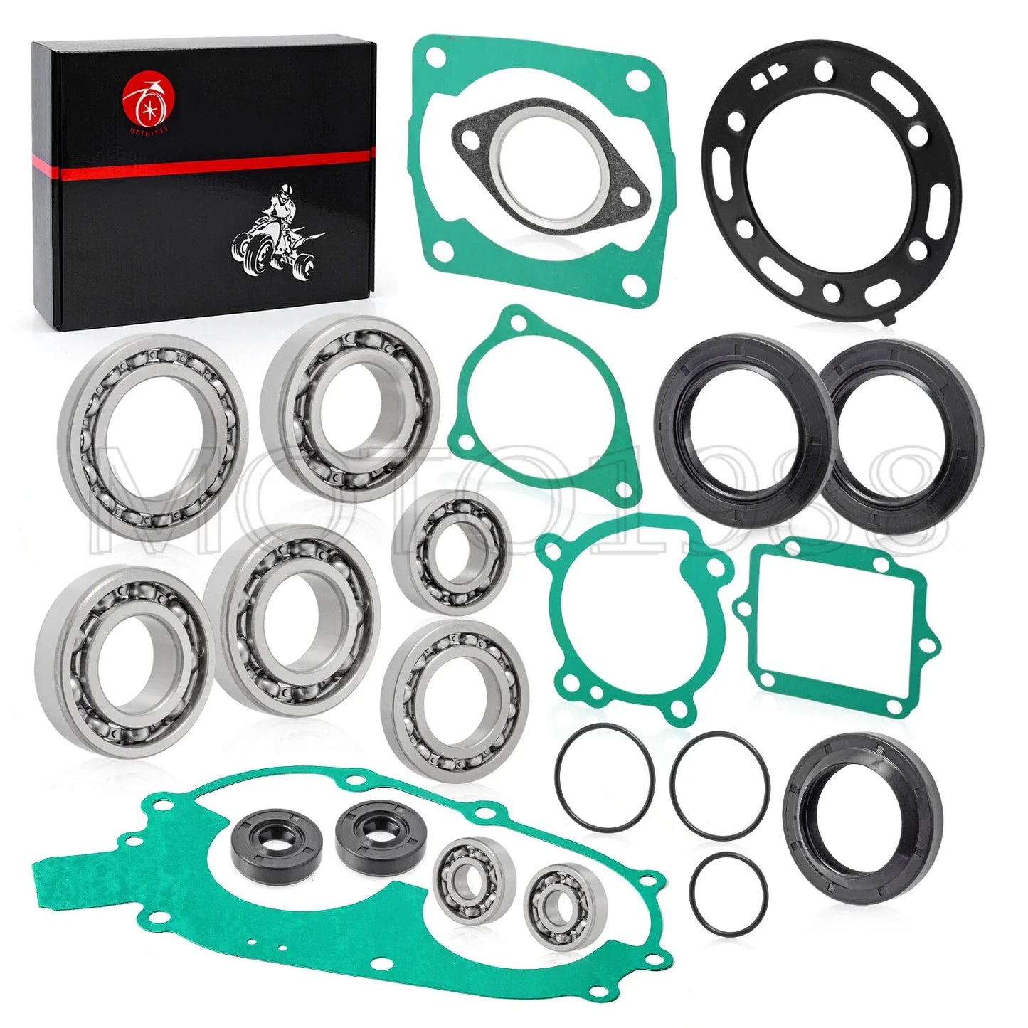 Engine Bearing Seal Gasket kit for Polaris Scrambler 400 2x4/4x4 (1999–2002)