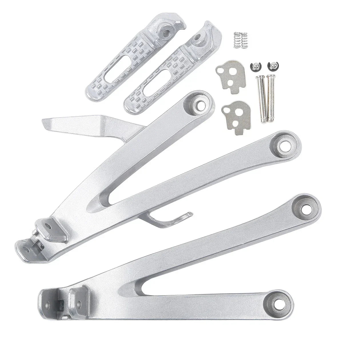 Rider Driver & Passenger Footrests Footpegs for Honda CBR600RR (2007-2025)