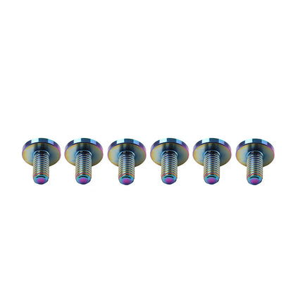 6 x M6x10mm Alloy Torx Head Screws for Motorcycle Bike