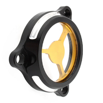 Clear Engine Oil Filter Cover for SUZUKI DRZ400 400S 400SM 400E