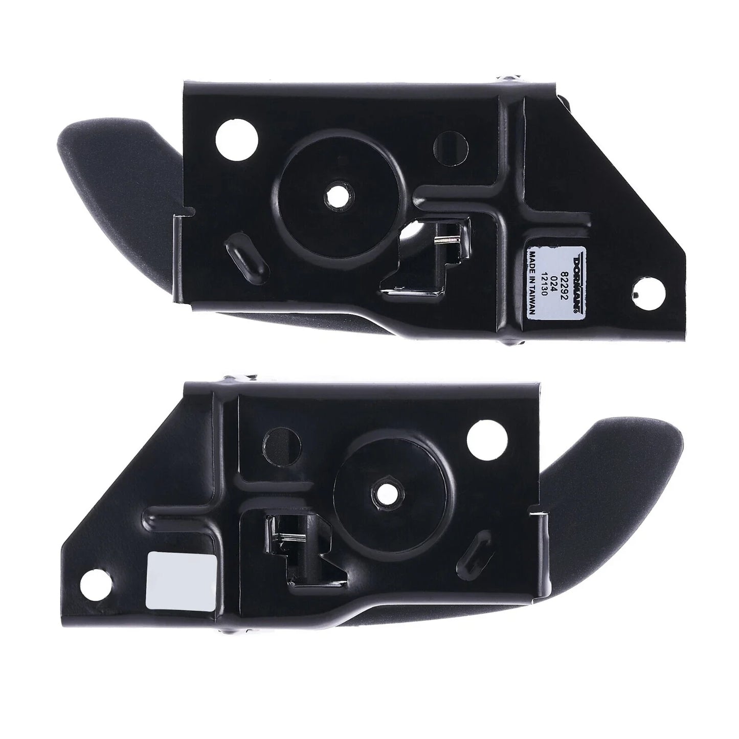 Door Handle Inner 2 x Grey REAR LEFT+RIGHT for Hyundai Santa Fe SM (2000–2005)