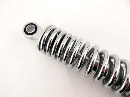 365mm JBS Chrome Rear Shock Absorbers for Honda VT500 (1983-1984)