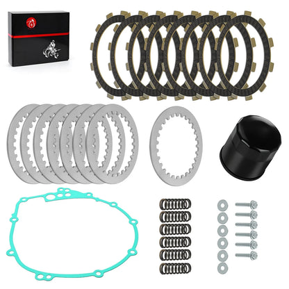 Clutch Friction Steel Plates Kit for Yamaha YZF R6 (2003–2009)
