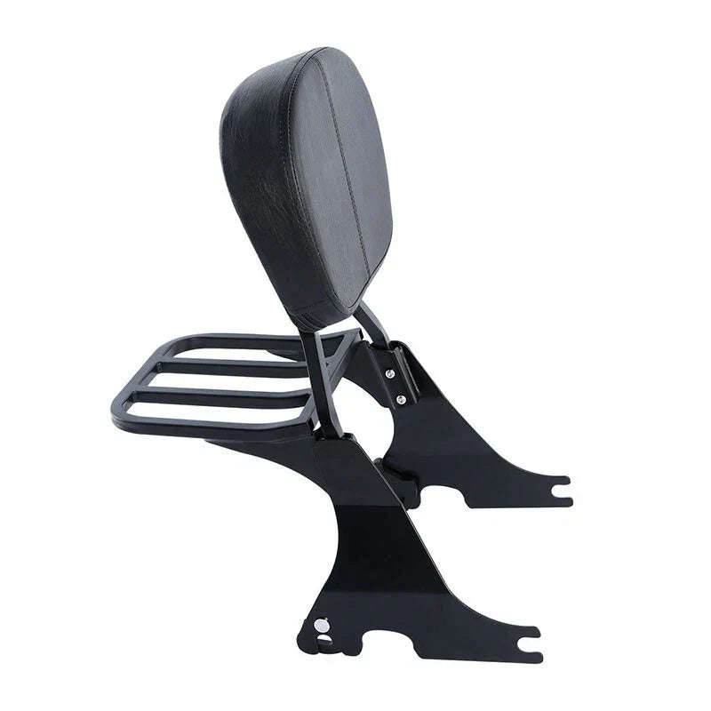 Sissy Bar Backrest Luggage Rack for Harley Sportster Forty-Eight (2004-2022)