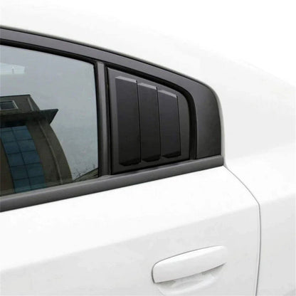 Gloss Black Quarter Louver Covers for Dodge Charger (2011-2021)