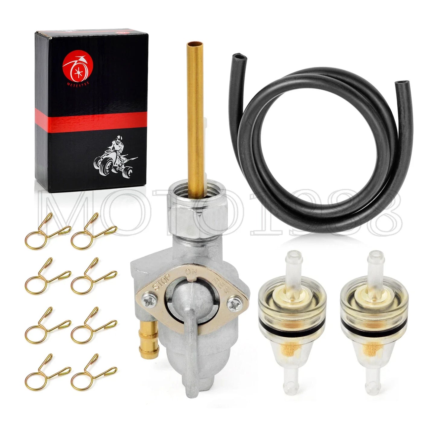 Fuel Tank Valve Petcock Kit for Honda CL175/CB350/CL350/SL350/CB360/CB450/CL450 (1969–1974)