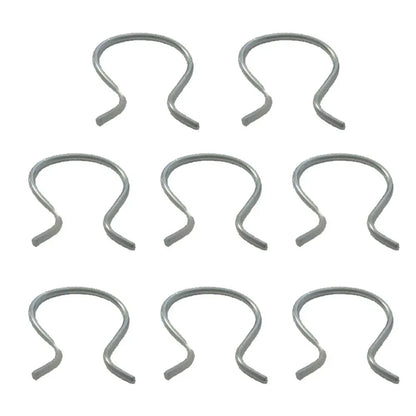 8 x Horseshoe Clips Zinc Plated for Chevrolet Buick Pontiac