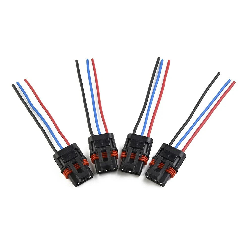 4x Power Bus Bar Plug-Pigtail Wire Plug-Connector Adapter Set for Polaris Pulse