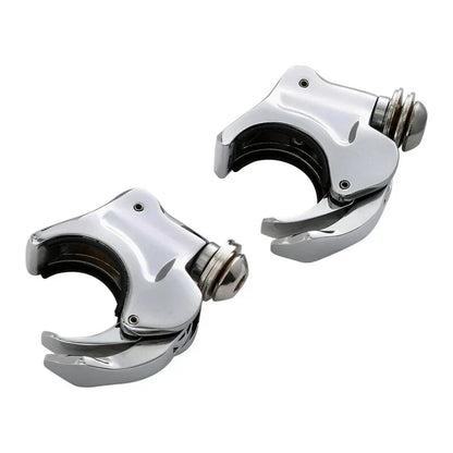 39mm 4 x Front Fork Windshield Clamps for Harley Sportster 883 1200 (2004-2023)