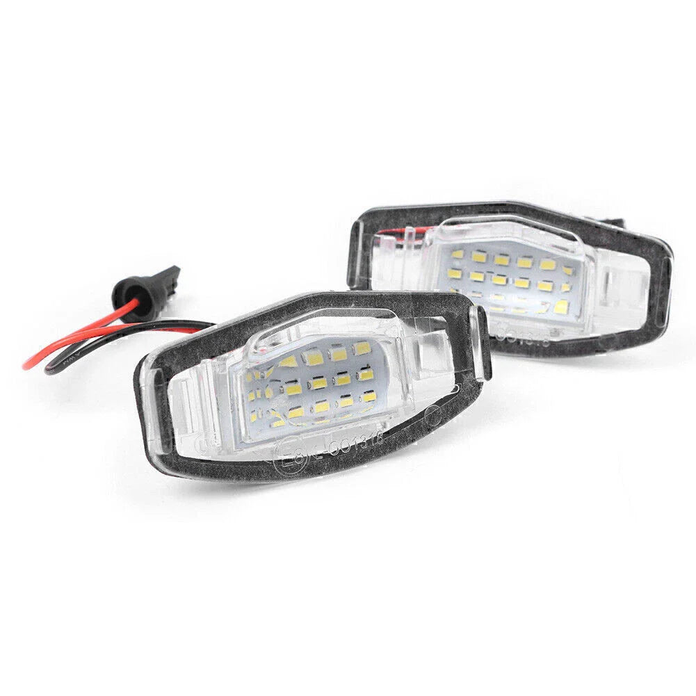 LED License Plate Lights for Honda Civic VII/VIII, Accord, Legend (2001-2015)
