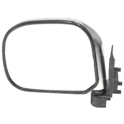 LH / Chrome Manual Door Mirror for Toyota Hiace (1989-2005)