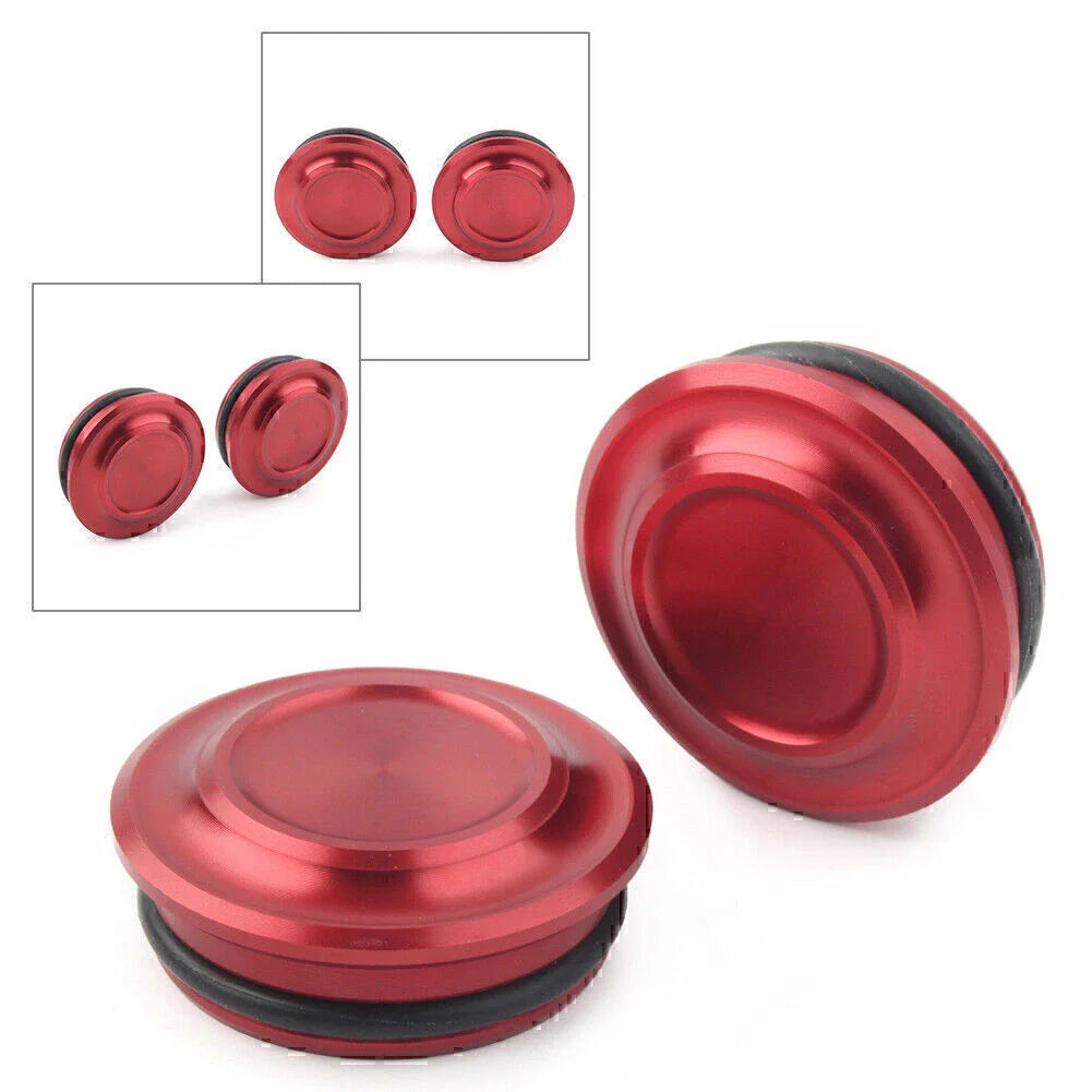 Red Aluminum Frame Hole Covers for Honda Rebel 500 CMX500 (2020-2021)