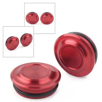 Red Aluminum Frame Hole Covers for Honda Rebel 500 CMX500 (2020-2021)