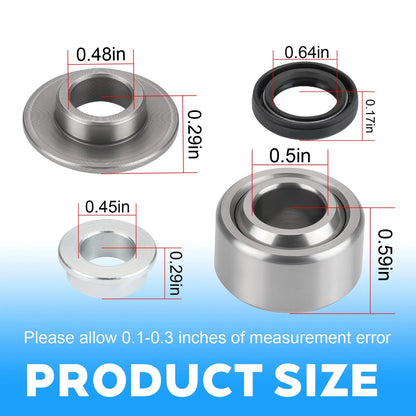 Rear Shock Bushing Bearing Rebuild Kit for Yamaha Warrior 350 (1987–2004)