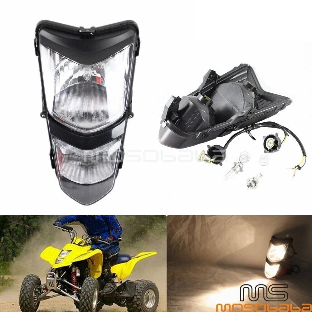 Front Headlight Lamp for Suzuki Quadsport Z400, Kawasaki KFX400 (2003-2008)