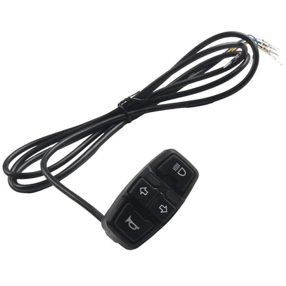 Switch Handle Turn Signal Light On/Off Button Waterproof for Motorcycle