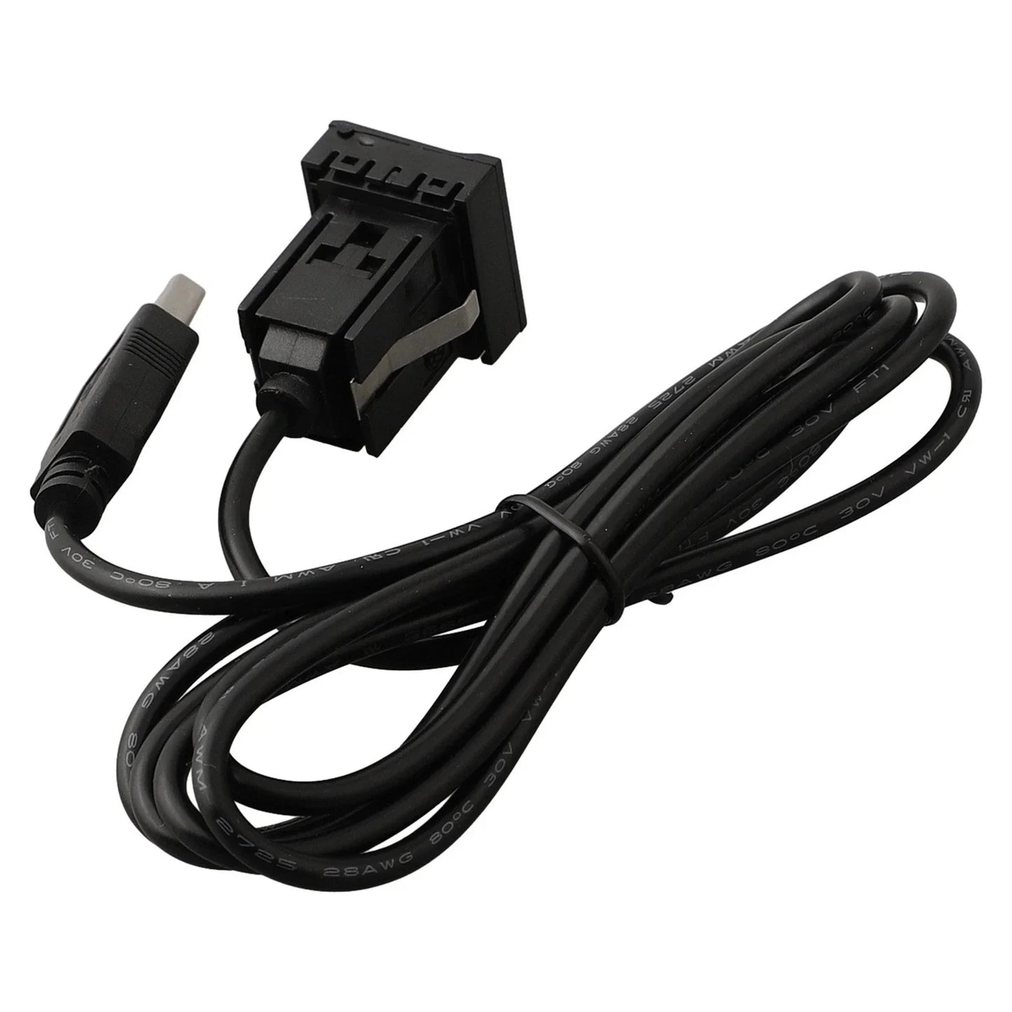 USB Dual USB Extension with Dust Cover